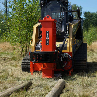 Eterra Attachments PDX-1000 Post Driver | 1,000 ft-lbs Impact Force | 13-21 GPM Flow | For Skid Steer