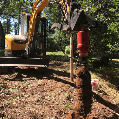 Eterra Attachments Excavator Auger | 2500, 3500 & 4500 Models | 30