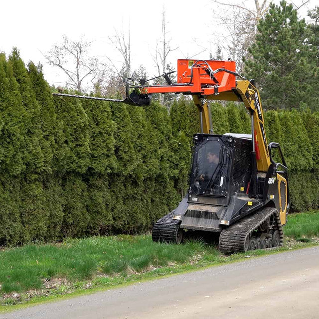 Eterra Attachments Sickle Bar Mower | 7 ft & 9 ft Models | 84"-108" Cutting Width | 15-20 GPM | Dual-Action Cutting | For Skid Steers