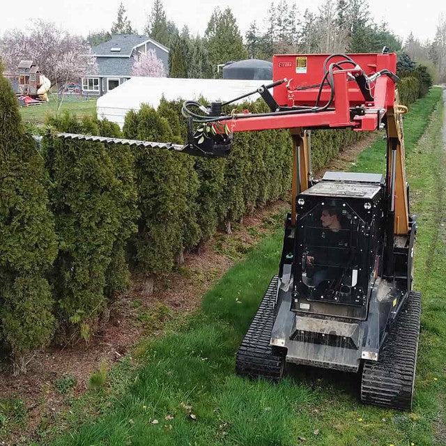 Eterra Attachments Sickle Bar Mower | 7 ft & 9 ft Models | 84"-108" Cutting Width | 15-20 GPM | Dual-Action Cutting | For Skid Steers