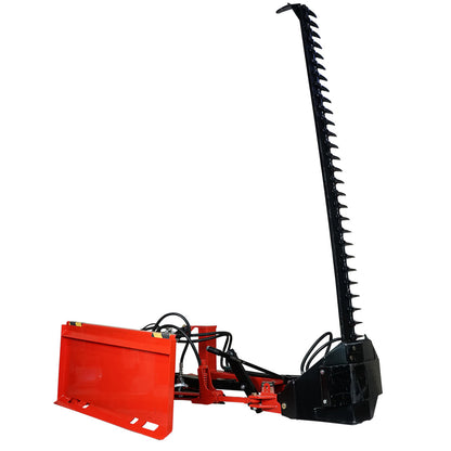 Eterra Attachments Sickle Bar Mower | 7 ft & 9 ft Models | 84"-108" Cutting Width | 15-20 GPM | Dual-Action Cutting | For Skid Steers