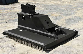 Loflin Fabrication Brush Cutter | 36" Width | 80CC & 100CC Direct Drive | Bi-Directional Blades | Machine Size 3 To 10 Tons | For Mini Excavators