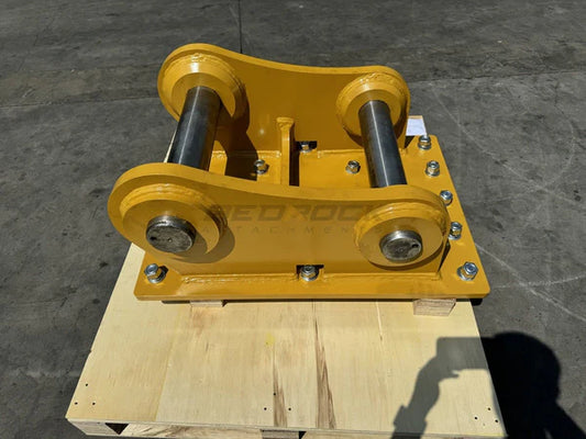 Bedrock Attachments Compaction Wheel Pin-On Mounting | Model ECM-DB | DB Linkage | Weight 365kg | For Excavator