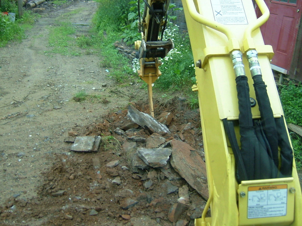 IS ATTACHMENT AR400 STEEL TREE STUMPER WITHOUT RAKE FOR SMALL/MINI EXCAVATOR