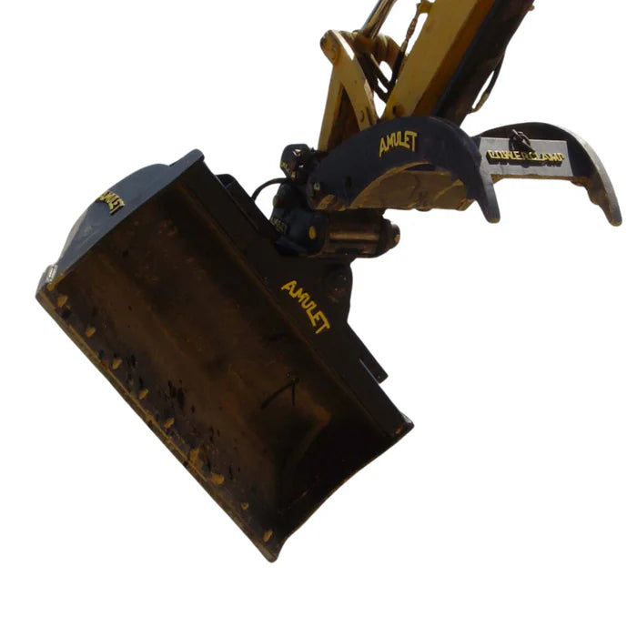 Amulet Tilt Bucket | Model TB Series | Width 36" - 84" | Machine Size 1-40 Ton | For Excavators & Backhoe
