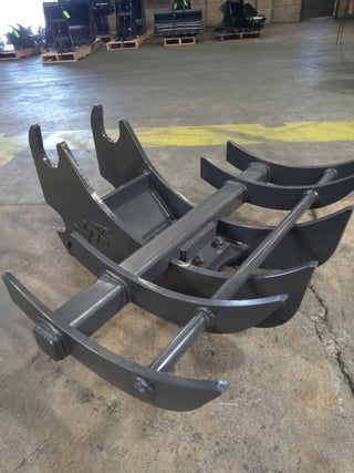 IS Attachment Tree Stumper & Rake | Machine Class 5-6 Tons | For Mid Size Mini Excavators