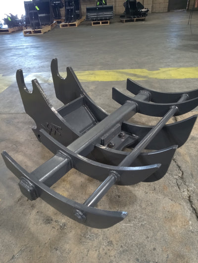 IS Attachment Tree Stumper & Rake | Machine Class 5-6 Tons | For Mid Size Mini Excavators