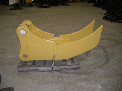 IS ATTACHMENT AR400 STEEL TREE STUMPER FOR 24000 TO 60000 LB EXCAVATOR