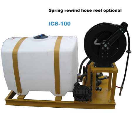 Turbo Turf Gas & Hydraulic Powered Ice Control Sprayers | ICS Series | Tank Capacities 100 – 1,635 Gallons | Spray Width 30'