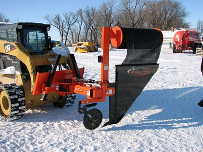 Silt Fence Plow Enfencer Plow 3pt Hitch Fabric With / Without Wire | 36"- 48" Attachment Size | For Tractor