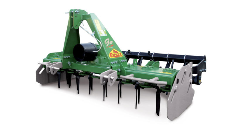 Celli Fixed Power Harrow With Cage Roller | 39" - 118" Working Width | 30-130HP | For Tractor