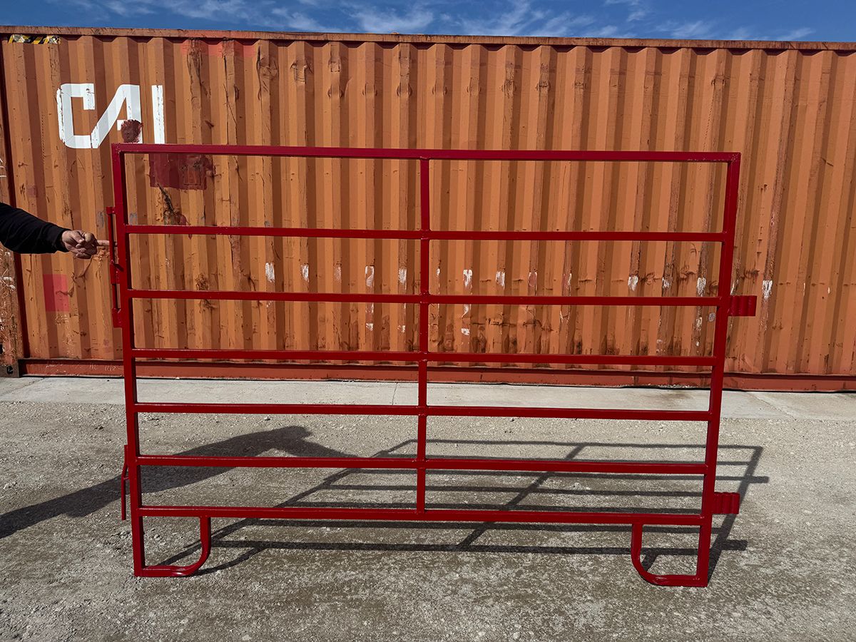 Palco 7-Bar Portable Corral Panel | Models 8', 10', 12' & 14' | 66" Tall | For Cattle Ranch Panels