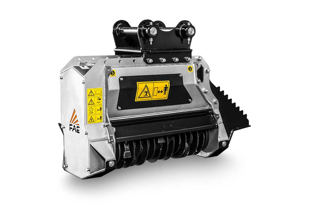 FAE | BL1/EX & VT Forestry Mulcher | Model BL1/EX-75 & BL1/EX/VT-75 | Width 31.5" | Machine Size 5 To 7.5 t | For Excavator