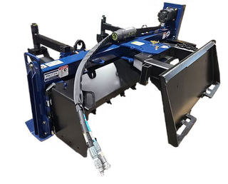 MTW TerrainMaX RTS Skid Steer Power Box Rake / Soil Conditioner | Sizes 72", 84", & 96" | 20-30 GPM | For Skid Steers