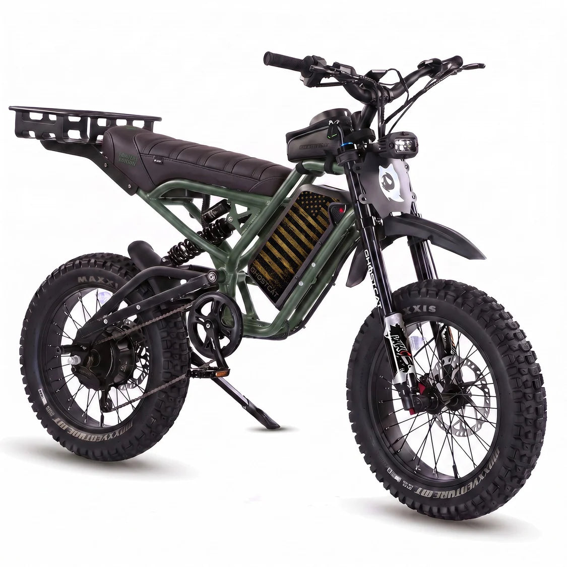 GhostCat F4X Hunter's Edition Full Bundle Electric Bike | 2200W Motor | 60V 25Ah Battery | 40+ MPH