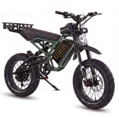 GhostCat F4X Hunter's Edition Full Bundle Electric Bike | 2200W Motor | 60V 25Ah Battery | 40+ MPH