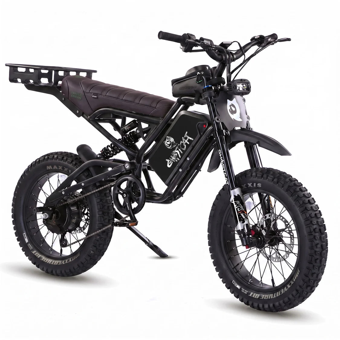 GhostCat F4X Hunter's Edition Full Bundle Electric Bike | 2200W Motor | 60V 25Ah Battery | 40+ MPH