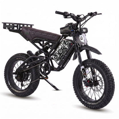 GhostCat F4X Hunter's Edition Full Bundle Electric Bike | 2200W Motor | 60V 25Ah Battery | 40+ MPH