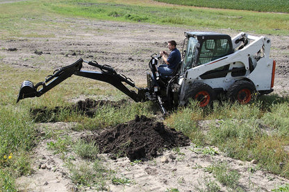 Erskine Backhoe | BH-780 & BH-1080 Model | With Bucket 9" to 18" | For Skid Steer