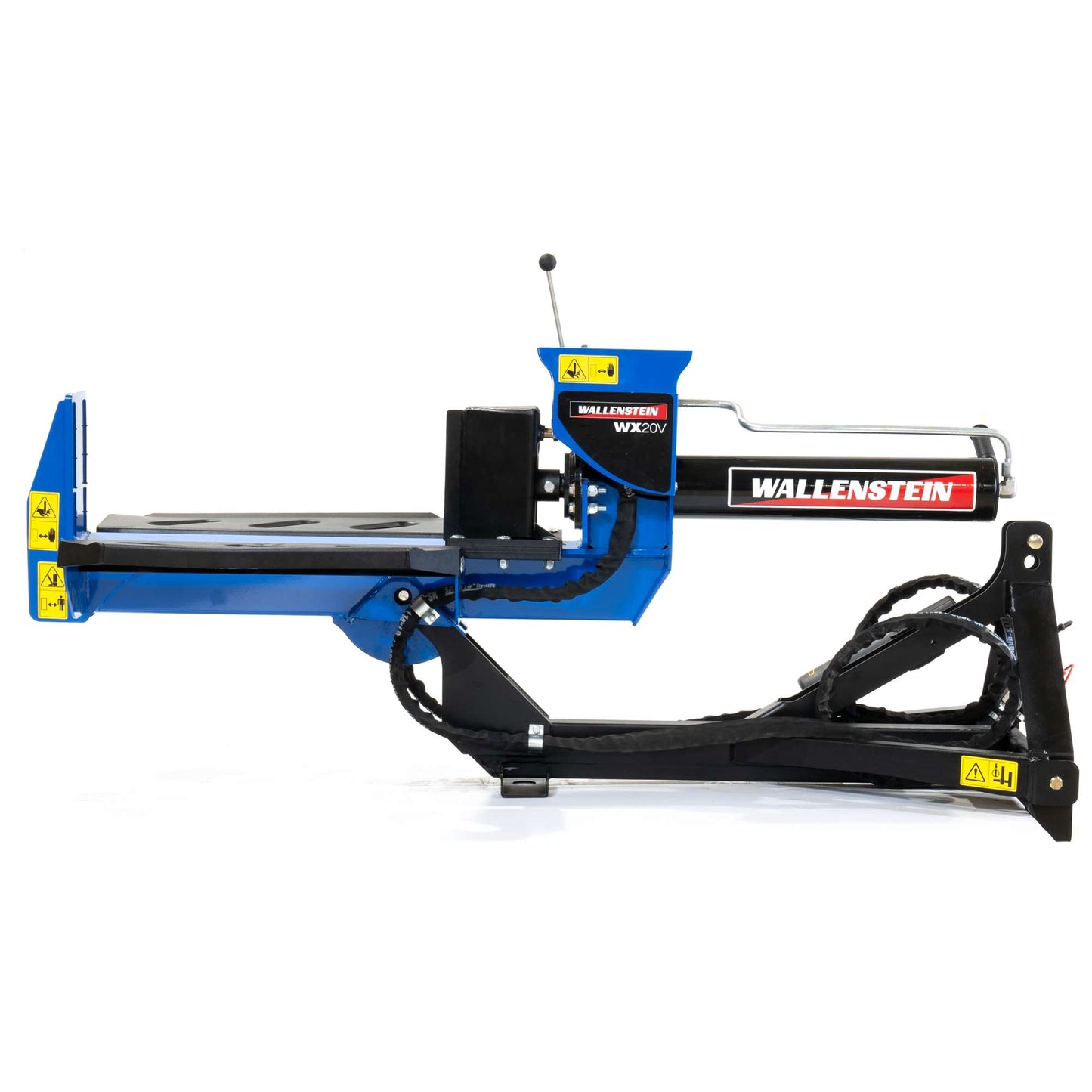 Wallenstein | Log Splitter | Model WX20V | Split Width 24" | 20 Ton Split Force | Horsepower 35HP+ | For Tractors