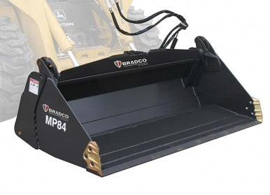 Paladin Bucket Four-In-One Multi-Purpose With Smooth Boe and Teeth Cutting Option | 72"-84" Working Width | 15-25 GPM | For Skid Steer