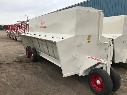 Apache Equipment 300 Creep/Self Feeder | Length 16' | Capacity 300 Bushel | Portable & Skid | Heavy‑Duty Steel & Galvanized Options | For Daily Feeding Pressure