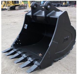 TAG Severe Duty Rock Bucket | Width 36"-84" | Machine Size 65-80 Ton | For Excavators