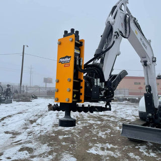 Montana Excavator Post Driver Series | Length 30", 48" & 57" | Width 18" & 28" | Machine Size 1-14 Tons | For Excavators