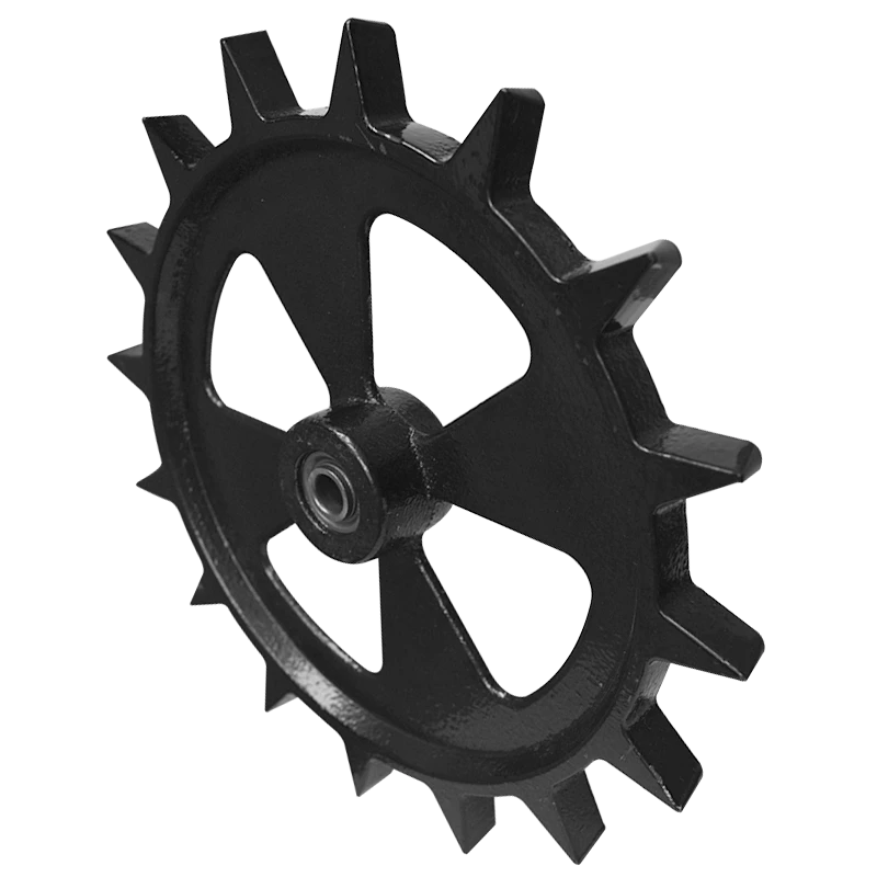 Martin Till FCrusher Closing Wheel | 13.5" Diameter | 9.5 lbs Cast Iron | 40-60 HP | For John Deere, Kinze, Horsch