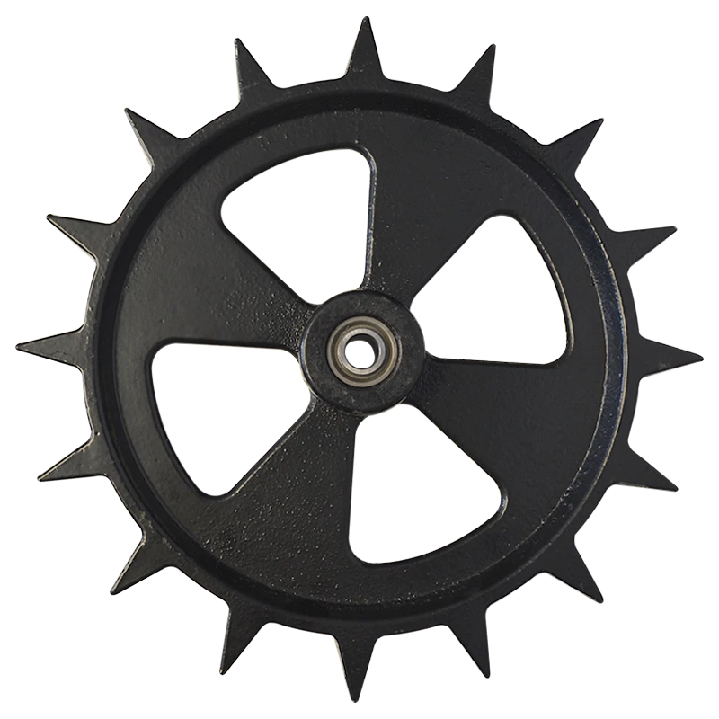 Martin Till FCrusher Closing Wheel | 13.5" Diameter | 9.5 lbs Cast Iron | 40-60 HP | For John Deere, Kinze, Horsch