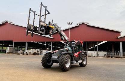 Faresin USA Telehandler | FS Compact 7.32C & 9.32C | Lift Height 23–29.5 ft | Engines 75–134 HP | Capacity 6,400 lbs | For Construction & Agriculture