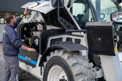 Faresin USA Full Electric Telehandler | Model Big Range FR Series | Lift Height 44.6–53.8 ft | Capacity 8,400–9,000 lbs | For Construction & Agriculture