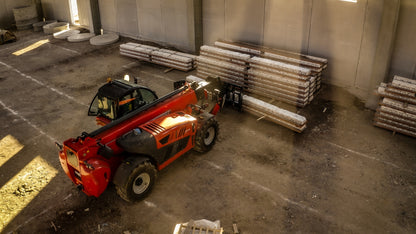 Faresin USA Telehandler | Big Range FR Series | Lift Height 44.6–53.8 ft | Engines 74–134 HP | Capacity 8,800–9,900 lbs | For Construction & Agriculture