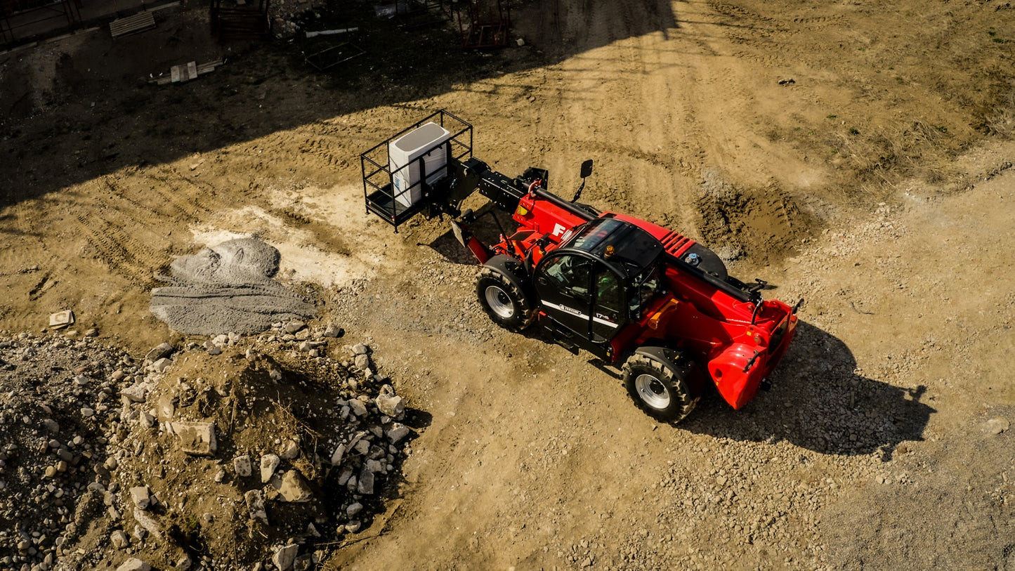 Faresin USA Telehandler | Big Range FR Series | Lift Height 44.6–53.8 ft | Engines 74–134 HP | Capacity 8,800–9,900 lbs | For Construction & Agriculture