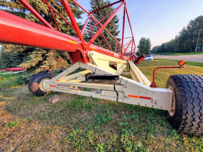Farm King Back-saver Grain Auger | Model 16124 | Size 16" x 124' | Multi-flighting Hopper | 175 HP | For Tractors