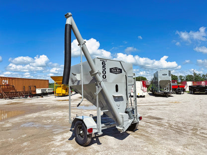 Apache Equipment 3 Ton Feed Bin | Models Stationary, Portable & w/ Auger | Galvanized Steel