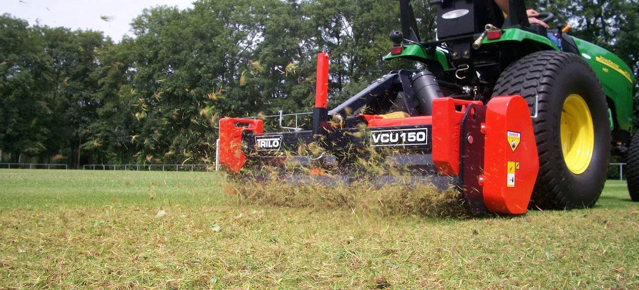 TRILO 3-Point Hitch Verti-Cutter | Model VCU150 | Length 66.9" | Working Width 59" | Horsepower 22+ HP | For Tractors