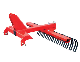 Sundown Standard Duty Landscape Rake | LR-200 Series | Working Width 60"-96" | 45 HP | For Tractors