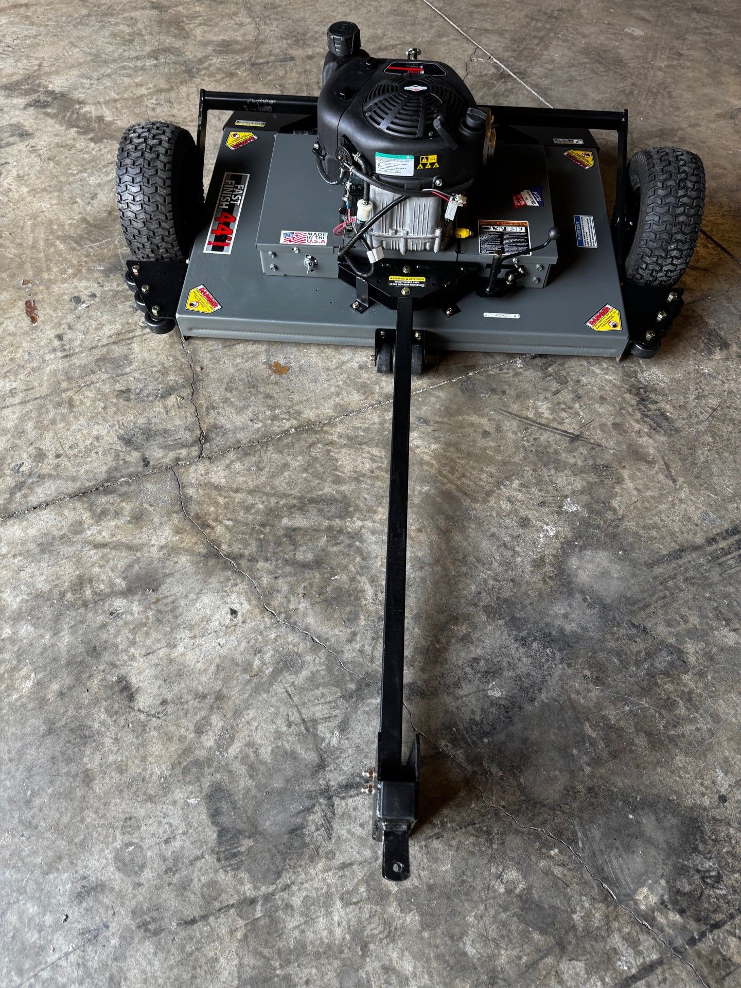 Swisher Fast Finish Finish Cut Mower | Model FC11544BS-A | 44" Cutting Width | 11.5 HP Briggs & Stratton Engine | Horsepower 15 To 20 HP | For Lawn Tractors, ATVs & UTVs