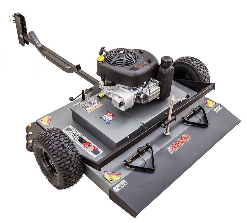 Swisher Fast Finish Tow-Behind Finish Cut Mower | Model FC11544BS | 44" Cutting Width | 11.5 HP Briggs & Stratton Engine | Horsepower 15 To 20 HP | For Lawn Tractors, ATVs & UTVs