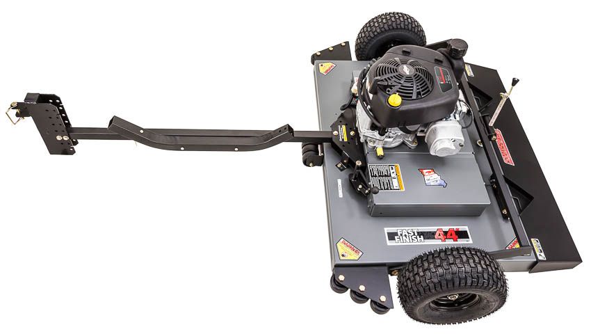 Swisher Fast Finish Tow-Behind Finish Cut Mower | Model FC11544BS | 44" Cutting Width | 11.5 HP Briggs & Stratton Engine | Horsepower 15 To 20 HP | For Lawn Tractors, ATVs & UTVs
