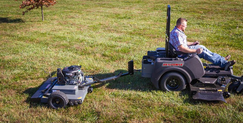 Swisher Fast Finish Tow-Behind Finish Cut Mower | Model FC11544BS | 44" Cutting Width | 11.5 HP Briggs & Stratton Engine | Horsepower 15 To 20 HP | For Lawn Tractors, ATVs & UTVs