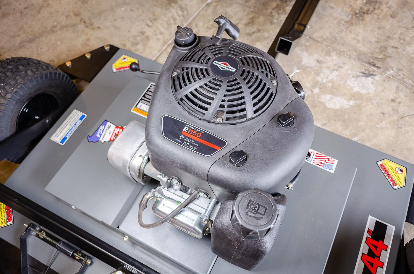 Swisher Fast Finish Finish Cut Mower | Model FC11544BS-A | 44" Cutting Width | 11.5 HP Briggs & Stratton Engine | Horsepower 15 To 20 HP | For Lawn Tractors, ATVs & UTVs