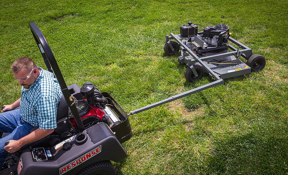 Swisher Classic Fast Finish Mower | Model FC14566CPKA | 66" Cutting Width | 14.5 HP Kawasaki Engine | Horsepower 15 To 20 HP | For ATV, UTV & Lawn Tractor