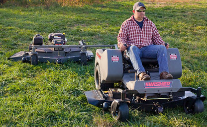 Swisher Fast Finish Rough & Finish Cut Mower | Model FC15560BS | 60" Cutting Width | 15.5 HP Briggs & Stratton Engine | Horsepower 15 To 20 HP | For ATV, UTV & Lawn Tractors