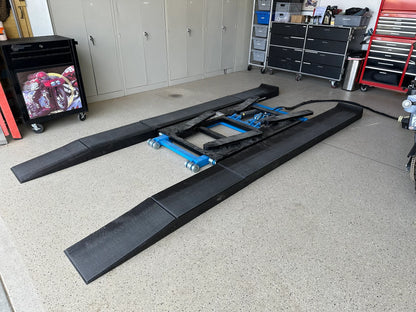 Race Ramps Car Lift Ramps | Model RR-CLR-4 | 4° Approach | 14" W x 185" L x 4" H | 6,000 lb Capacity | For Low-Profile Cars & Garage Lifts