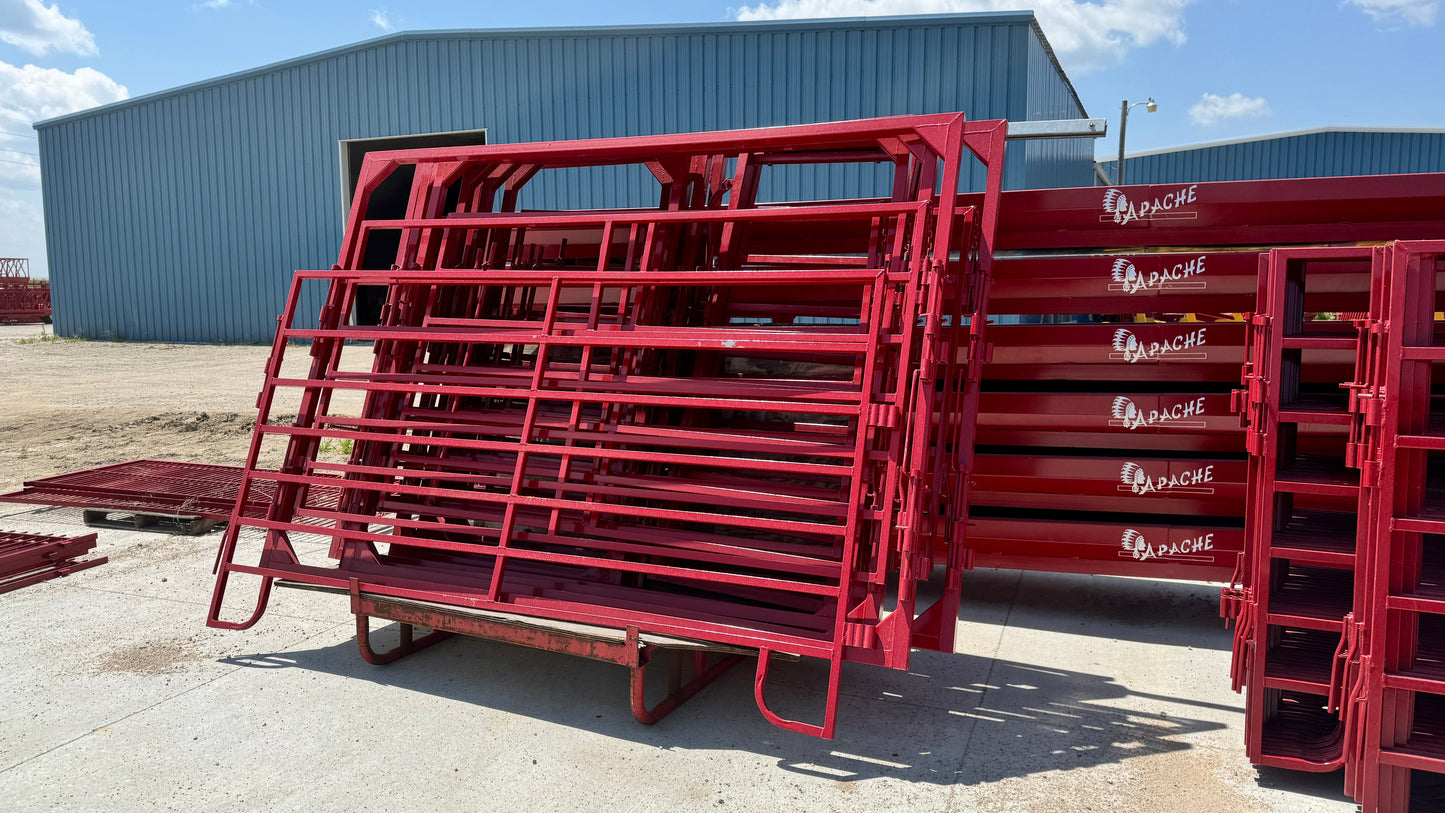 Palco 7-Bar Portable Corral Panel | Models 8', 10', 12' & 14' | 66" Tall | For Cattle Ranch Panels