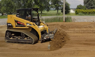 Skeer Pro Plus Skid Steer Grader Attachment | Width 12' | 18–25 GPM | For Skid Steers