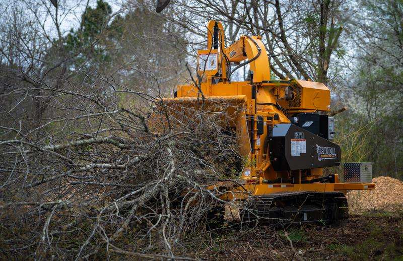 2025 Bandit Drum Style Whole Tree Chipper | Model 20XP - Track & Towable | Hydraulic Tank 30-50 Gallons | Standard Hydraulic Lift Cylinder