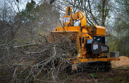 2025 Bandit Drum Style Whole Tree Chipper | Model 20XP - Track & Towable | Hydraulic Tank 30-50 Gallons | Standard Hydraulic Lift Cylinder